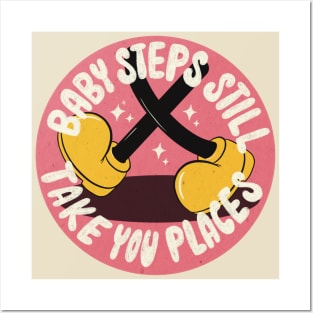 Baby Steps Posters and Art